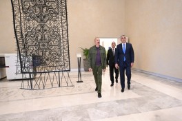 Президент Ильхам Алиев принял участие в открытии отеля «Ханкенди» -ФОТО 