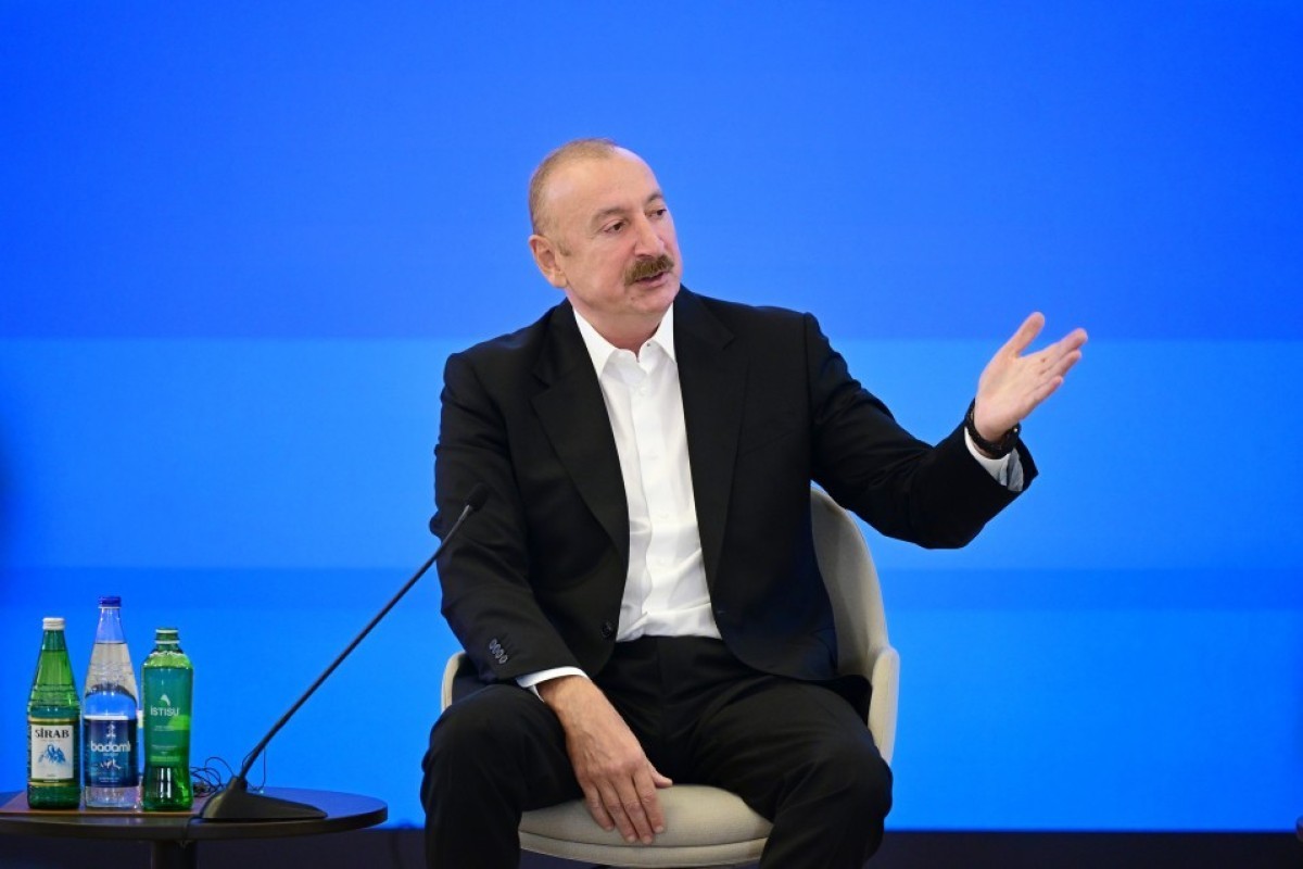 Президент Ильхам Алиев