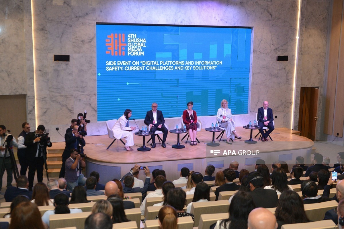 IV Шушинский Глобальный медиафорум: состоялась сессия, посвящённая безопасной информационной среде на цифровых платформах — <span class="red_color">ФОТО