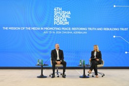 С участием Президента Азербайджанской Республики Ильхама Алиева начал работу IV Шушинский глобальный медиафорум-ПРЯМОЙ ЭФИР 