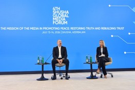 С участием Президента Азербайджанской Республики Ильхама Алиева начал работу IV Шушинский глобальный медиафорум-ПРЯМОЙ ЭФИР 