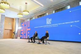 Президент Ильхам Алиев принял участие в церемонии открытия IV Шушинского Глобального медиафорума - ВИДЕО  - ФОТО 