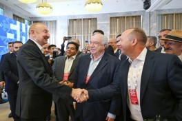 Президент Ильхам Алиев принял участие в церемонии открытия IV Шушинского Глобального медиафорума - ВИДЕО  - ФОТО 