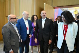 Президент Ильхам Алиев принял участие в церемонии открытия IV Шушинского Глобального медиафорума - ВИДЕО  - ФОТО 