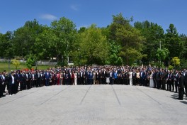 Президент Ильхам Алиев принял участие в церемонии открытия IV Шушинского Глобального медиафорума - ВИДЕО  - ФОТО 