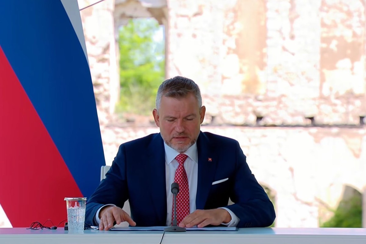 Президент Словацкой Республики Петер Пеллегрини
