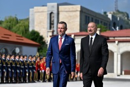 Состоялась церемония официальной встречи Президента Словакии Петера Пеллегрини