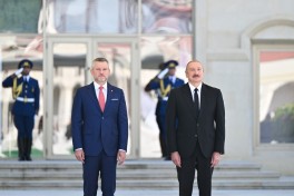 Состоялась церемония официальной встречи Президента Словакии Петера Пеллегрини