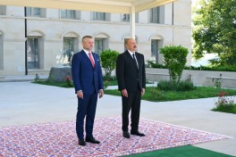 Состоялась церемония официальной встречи Президента Словакии Петера Пеллегрини