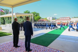 Состоялась церемония официальной встречи Президента Словакии Петера Пеллегрини