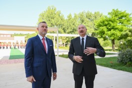 Состоялась церемония официальной встречи Президента Словакии Петера Пеллегрини