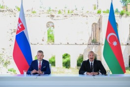Президенты Азербайджана и Словакии выступили с заявлениями для прессы в Шуше-ВИДЕО -ФОТО -ОБНОВЛЕНО 