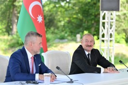 Президенты Азербайджана и Словакии выступили с заявлениями для прессы в Шуше-ВИДЕО -ФОТО -ОБНОВЛЕНО 