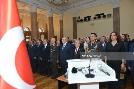 В Баку прошло памятное мероприятие по случаю 15 Июля – Дня демократии и национального единства в Турции -ФОТО 