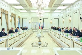 Председатель Милли Меджлиса встретилась с Президентом Словакии