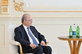 Президент Ильхам Алиев принял премьер-министра Палестины