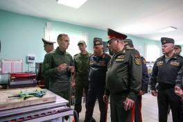Керим Велиев посетил ряд военных объектов в Беларуси