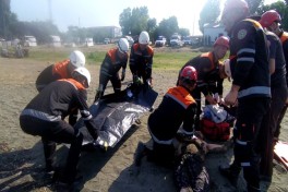МЧС провело учения по спасению тонущих — ВИДЕО 