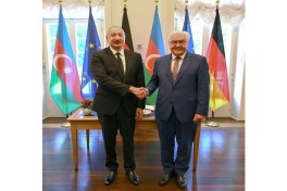 Состоялась встреча один на один президентов Азербайджана и Германии -ОБНОВЛЕНО 