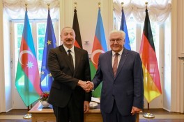 Состоялась встреча один на один президентов Азербайджана и Германии -ОБНОВЛЕНО 