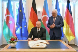Состоялась встреча один на один президентов Азербайджана и Германии -ОБНОВЛЕНО 
