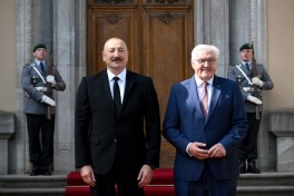 Состоялась встреча один на один президентов Азербайджана и Германии -ОБНОВЛЕНО 
