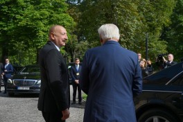 Состоялась встреча один на один президентов Азербайджана и Германии -ОБНОВЛЕНО 