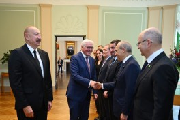 Состоялась встреча президентов Азербайджана и Германии в расширенном составе-ОБНОВЛЕНО 