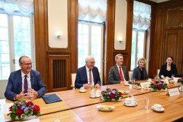 Состоялась встреча президентов Азербайджана и Германии в расширенном составе-ОБНОВЛЕНО 