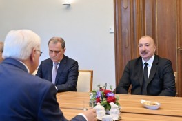Состоялась встреча президентов Азербайджана и Германии в расширенном составе-ОБНОВЛЕНО 