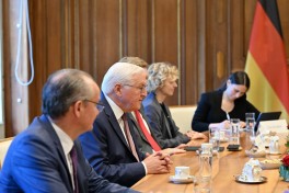 Состоялась встреча президентов Азербайджана и Германии в расширенном составе-ОБНОВЛЕНО 