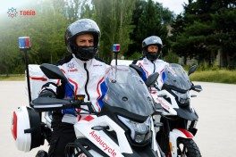 В Азербайджане мотоциклы впервые задействованы в службе скорой медицинской помощи