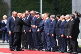 В Берлине состоялась церемония официальной встречи Президента Азербайджана
