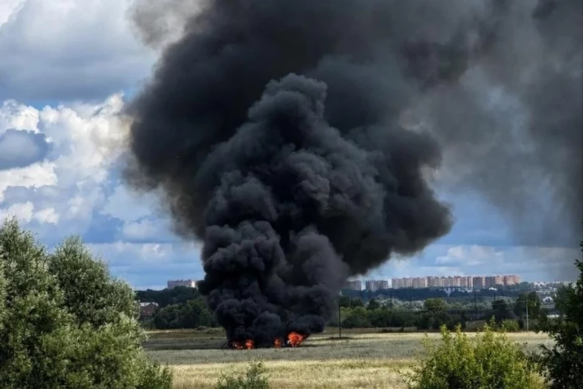 В Московской области потерпел крушение истребитель Су-57