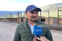 Азербайджанские журналисты в Кыргызстане ознакомились с кочевой культурой и подготовкой к Всемирным играм кочевников-ФОТО 
