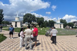 Азербайджанские журналисты посетили культурный центр «Рух Ордо» в Кыргызстане — ФОТО 