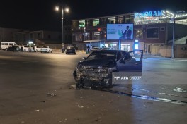 В Нахчыване перевернулся автомобиль скорой помощи, есть пострадавшие-ФОТО 
