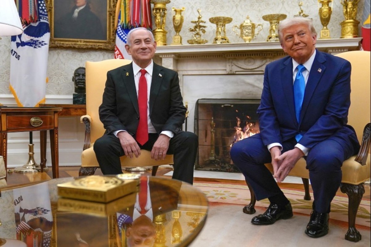 президент США Дональд Трамп, премьер-министр Израиля Биньямин Нетаньяху