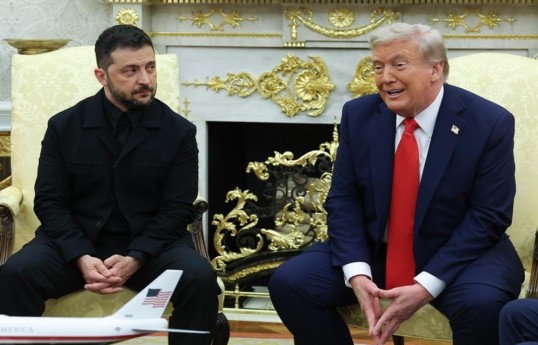 Встреча Трампа с Зеленским продолжалась примерно один час