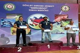 Сотрудники МЧС Азербайджана успешно выступили на соревнованиях по армрестлингу и стрельбе