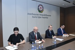 Джейхун Байрамов принял новоназначенного посла Германии в Азербайджане