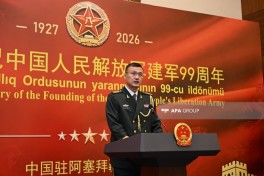 В Баку отметили 99-ю годовщину создания Народно-освободительной армии Китая — ФОТО 