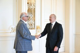 Президент Азербайджана принял руководителя Объединённого мира борьбы