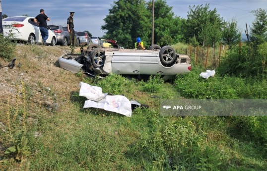 В Гахе столкнулись два автомобиля, есть погибший и пострадавшие -ОБНОВЛЕНО-ФОТО 