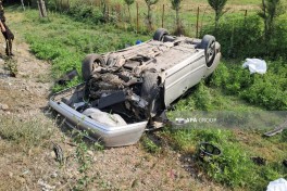 В Гахе столкнулись два автомобиля, есть погибший и пострадавшие -ОБНОВЛЕНО-ФОТО 
