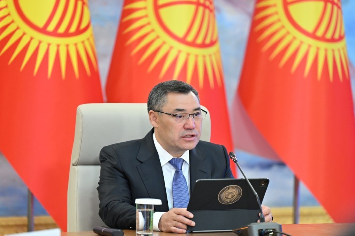 Президент Кыргызстана Садыр Жапаров