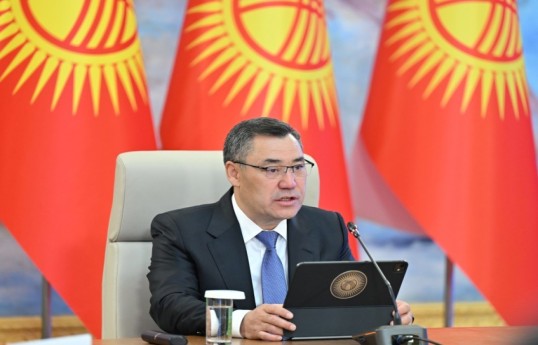 Президент Кыргызстана Садыр Жапаров