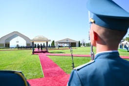 Состоялась церемония официальной встречи Президента Ильхама Алиева в городе Чолпон-Ата