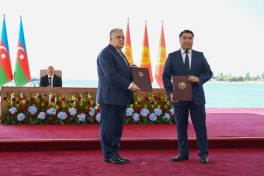 Состоялся обмен документами, подписанными между Азербайджаном и Кыргызстаном-ОБНОВЛЕНО 