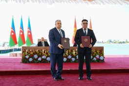 Состоялся обмен документами, подписанными между Азербайджаном и Кыргызстаном-ОБНОВЛЕНО 